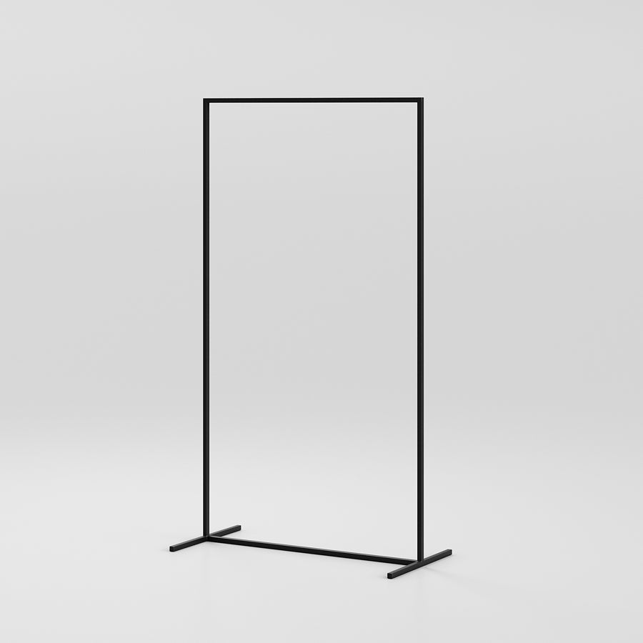 Black rail, Powder coated steel, 100 cm