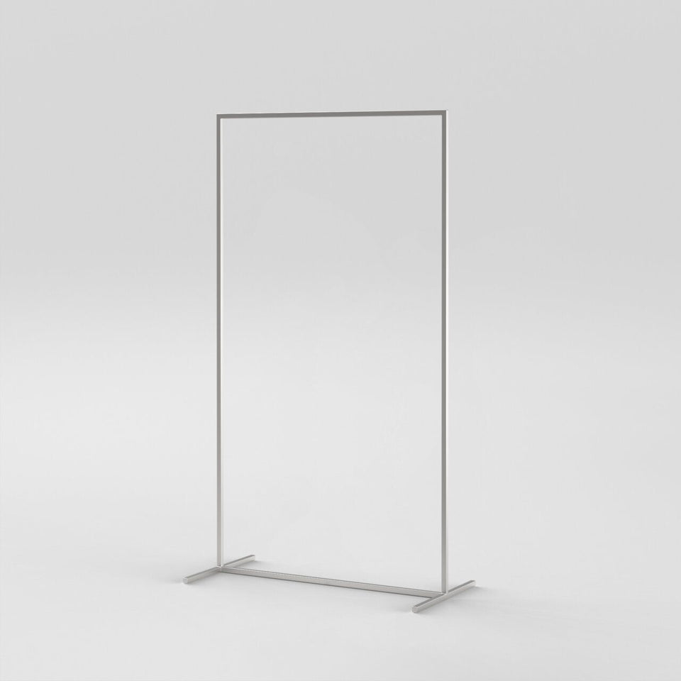 White rail, Stainless steel, 100 cm