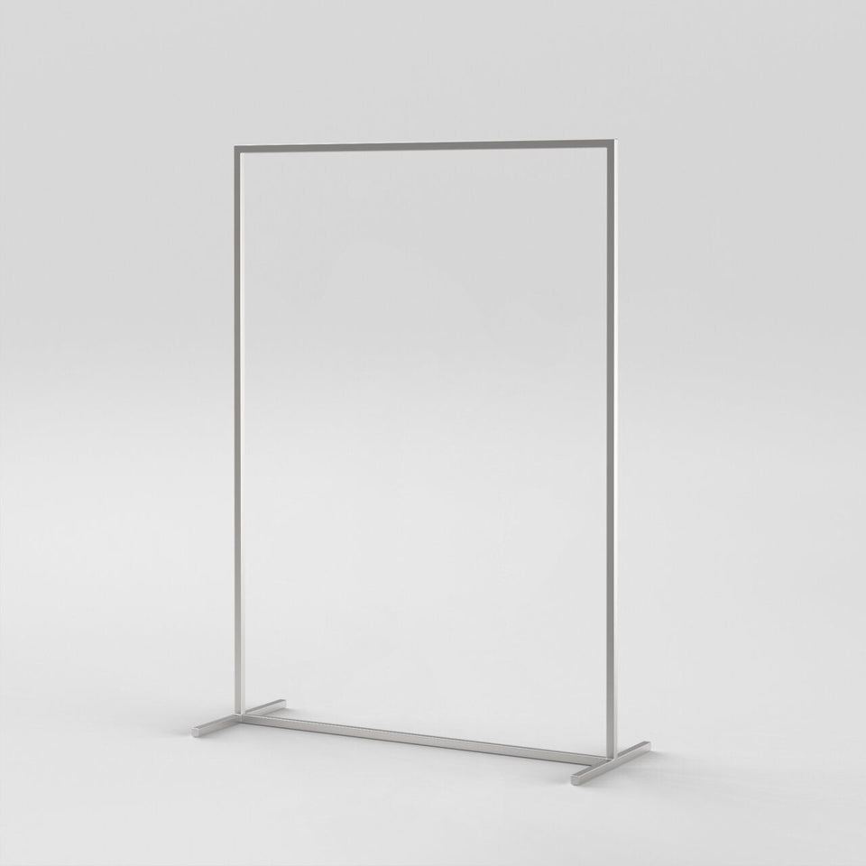 White rail, Stainless steel, 130 cm